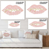 fashion Glam Lips on Gold II