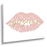 fashion Glam Lips on Gold II