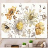 Fields of Gold Watercolor Flower VII