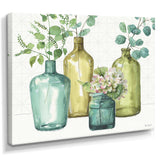 Mixed Botanical Green Leaves VIII