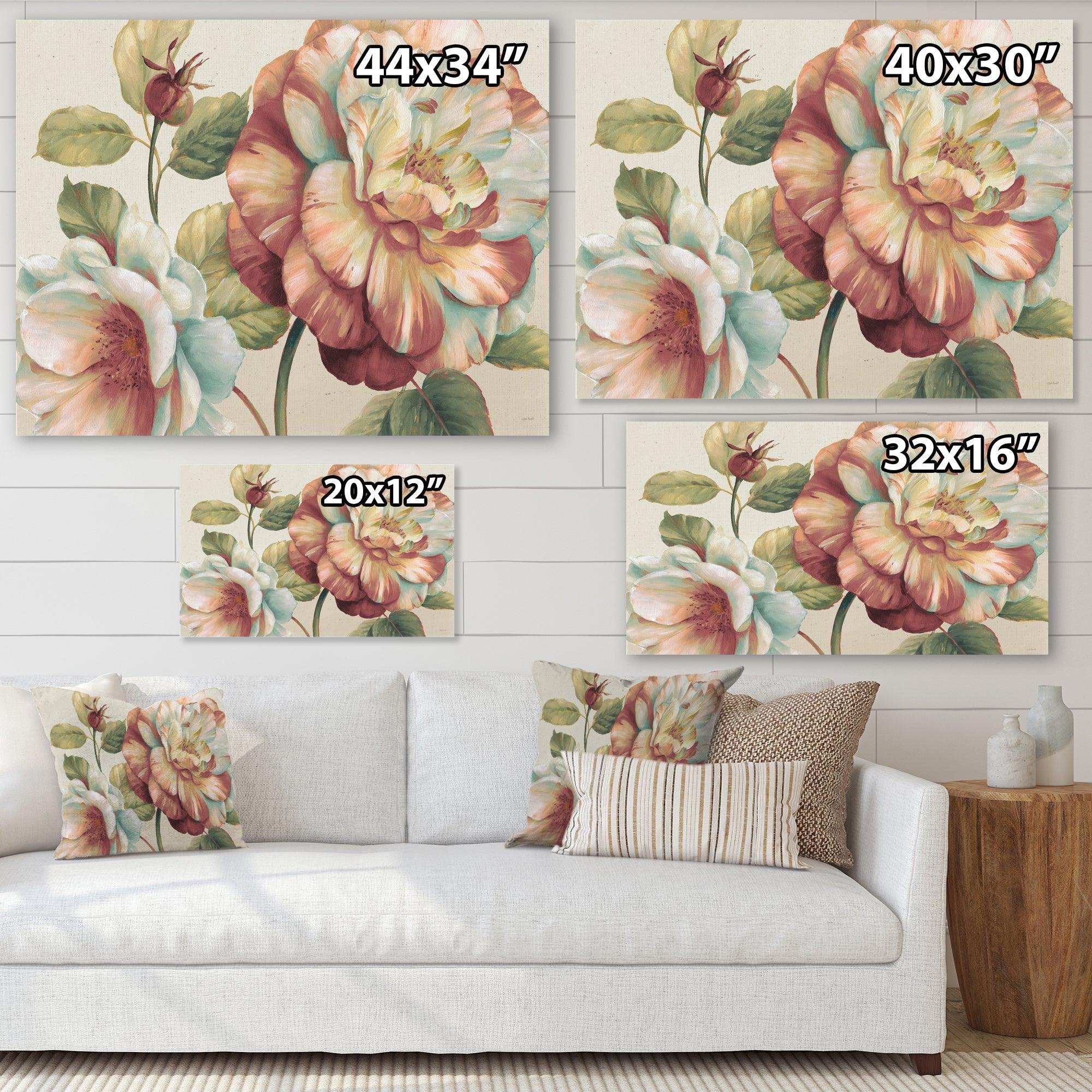 Romantic Dark Rose Blossing Flowers