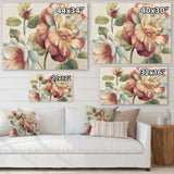 Romantic Dark Rose Blossing Flowers