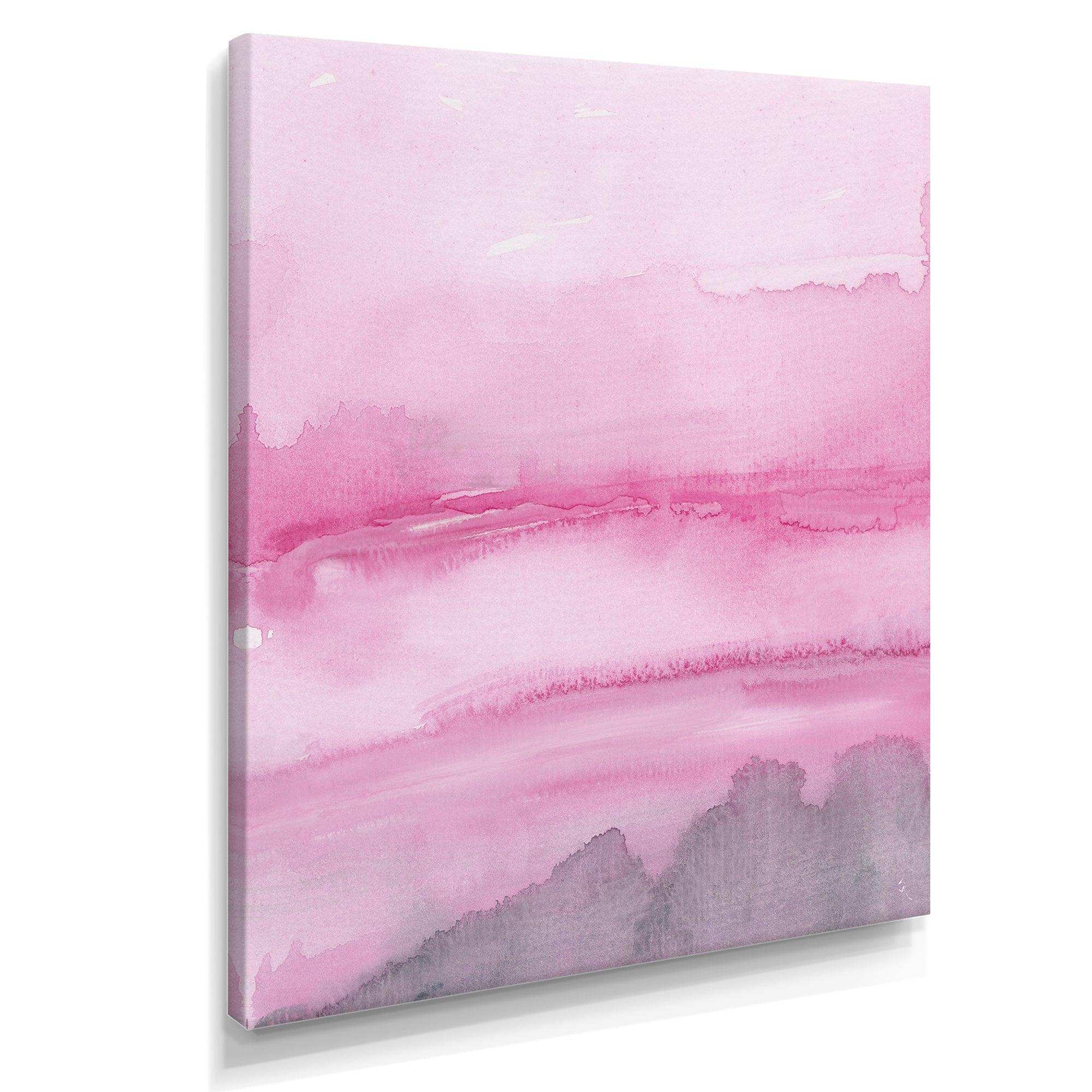 Pink Abstract Watercolor