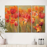 Red Tulips Multi-Panels