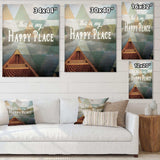 Lake House Happy Quote