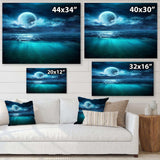 Romantic Moon Over Deep Blue Sea II