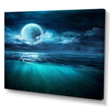 Romantic Moon Over Deep Blue Sea II