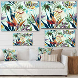 Tropical VIntage Flowers I