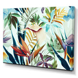 Tropical VIntage Flowers I