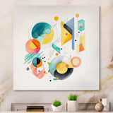 Multi-Color Circular Abstract I
