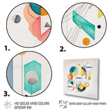 Multi-Color Circular Abstract I