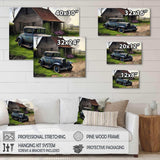 30S Ford Car In Barn V Canvas Canvas