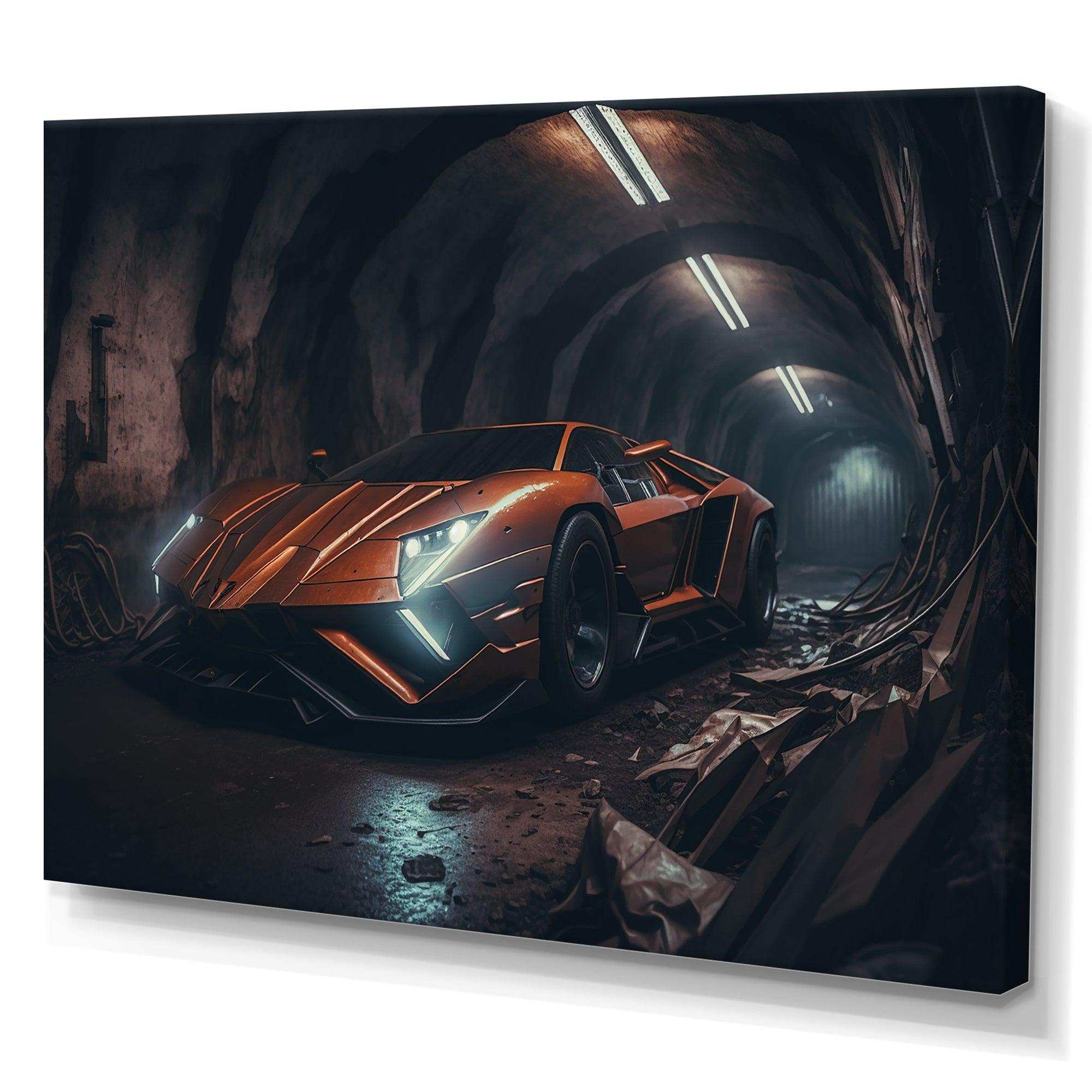 Orange Bodykit Exotic Car Photography