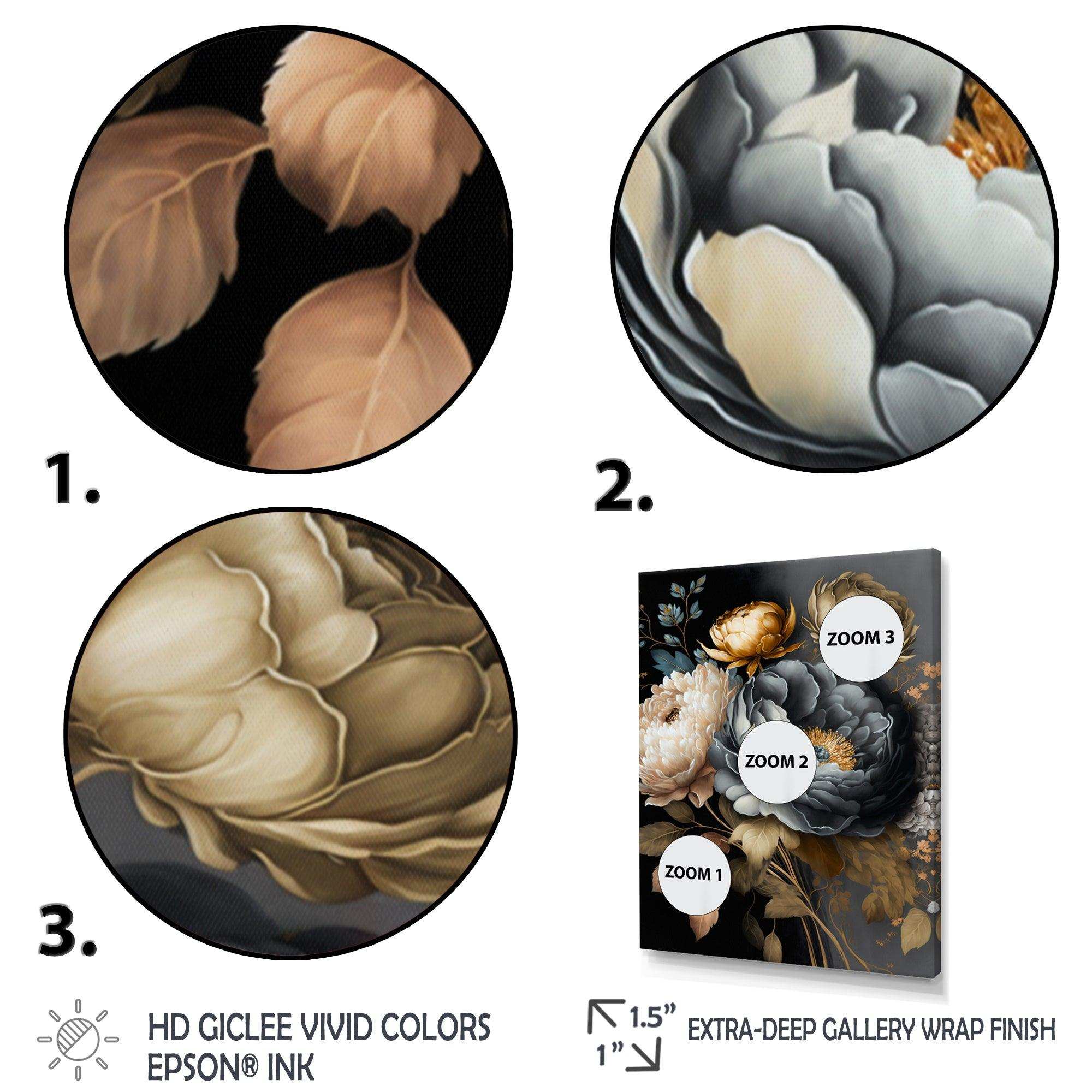 Blue Blooming Bouquet III