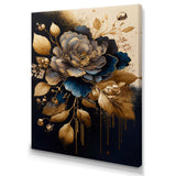 Blue And Gold Camellia II