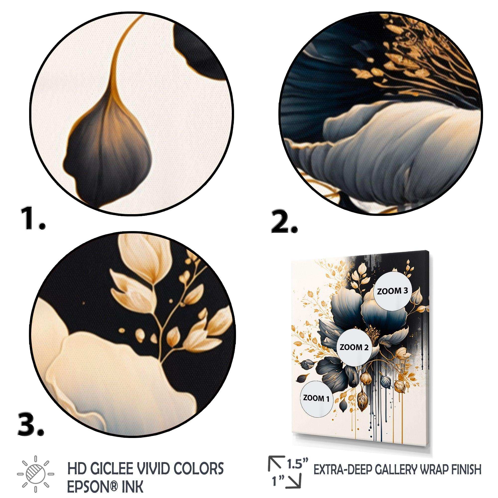 Blue And Gold Crocus Bunch II