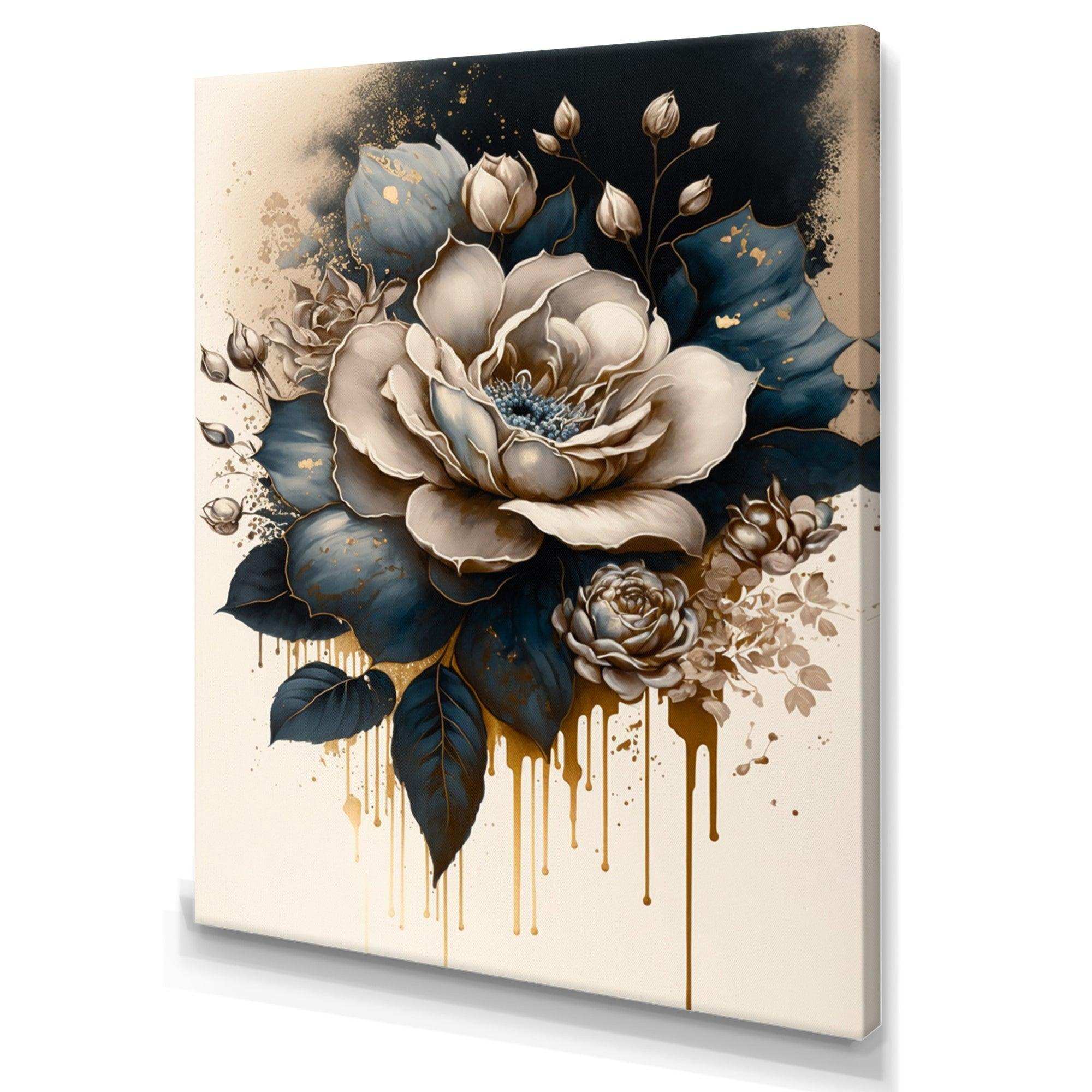 Black And White Rose Design III