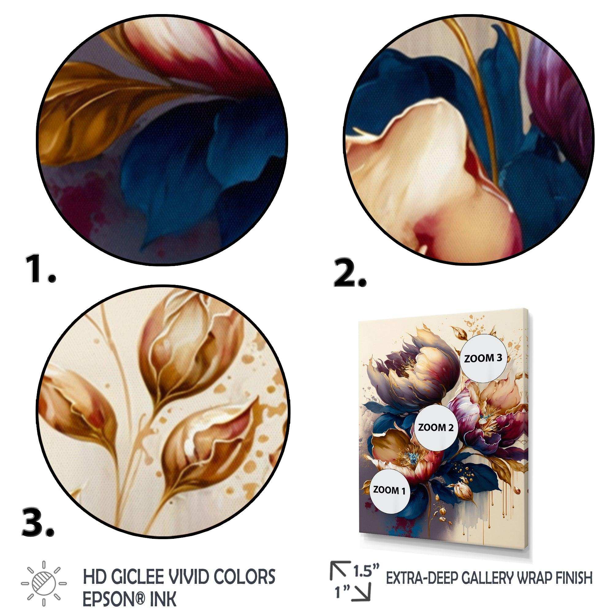 Night Shade Tulip Design IV