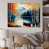 Canoe On A Lake In Fall I