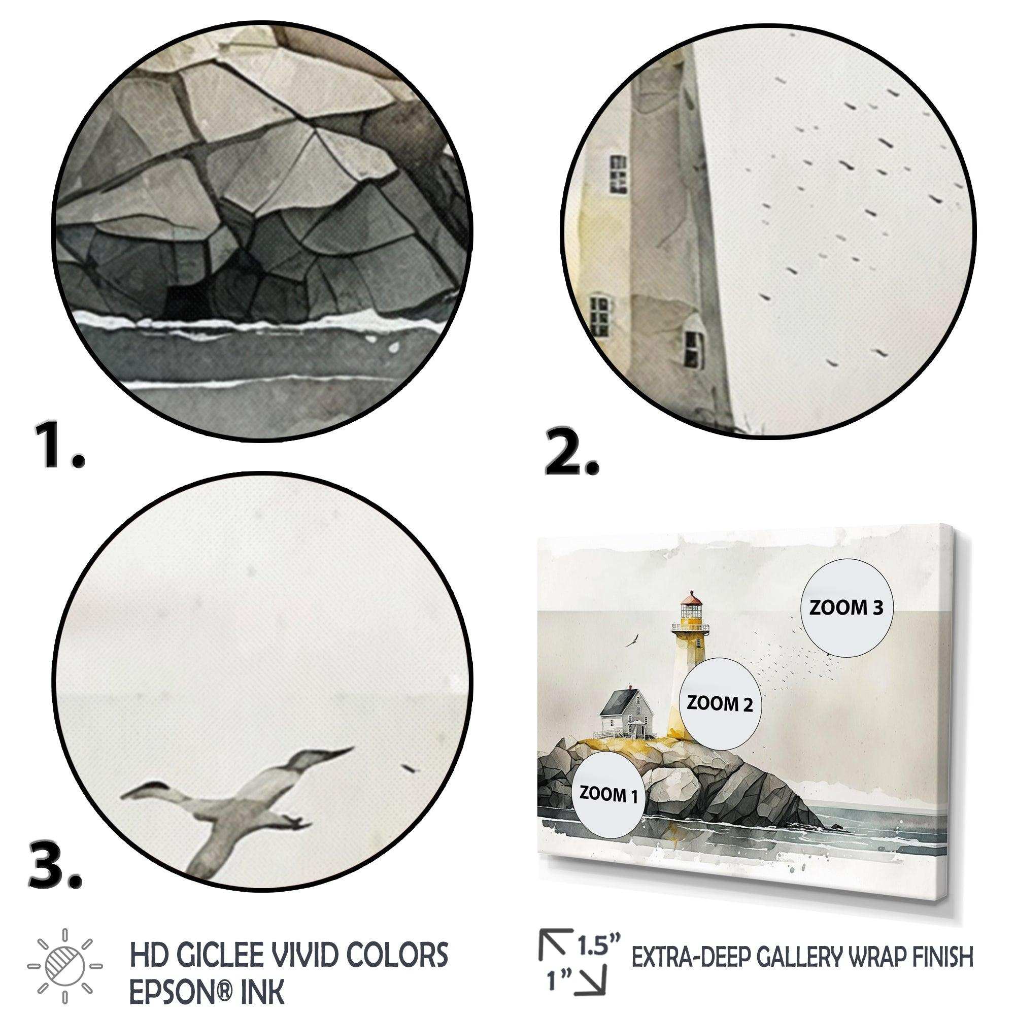 Lighthouse On The Coast II