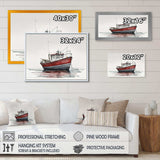 Fisherman'S Boat In The Snow II