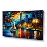 Colorful Paris River