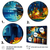 Colorful Paris River