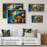 Colorful Paris River