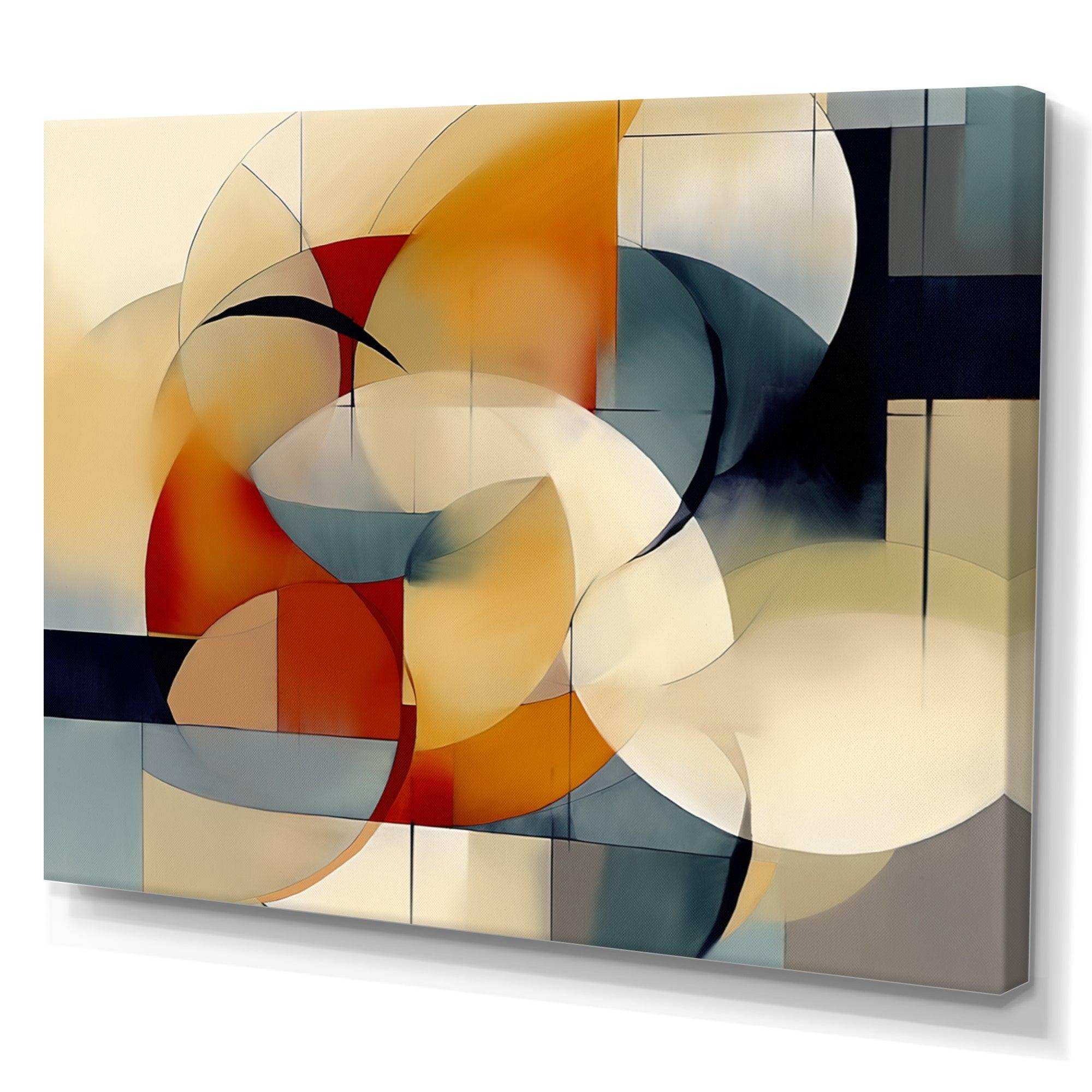 Exploring Abstracted Patterns I - Abstract Canvas Wall Art