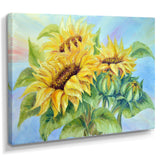 Three Sunflowers