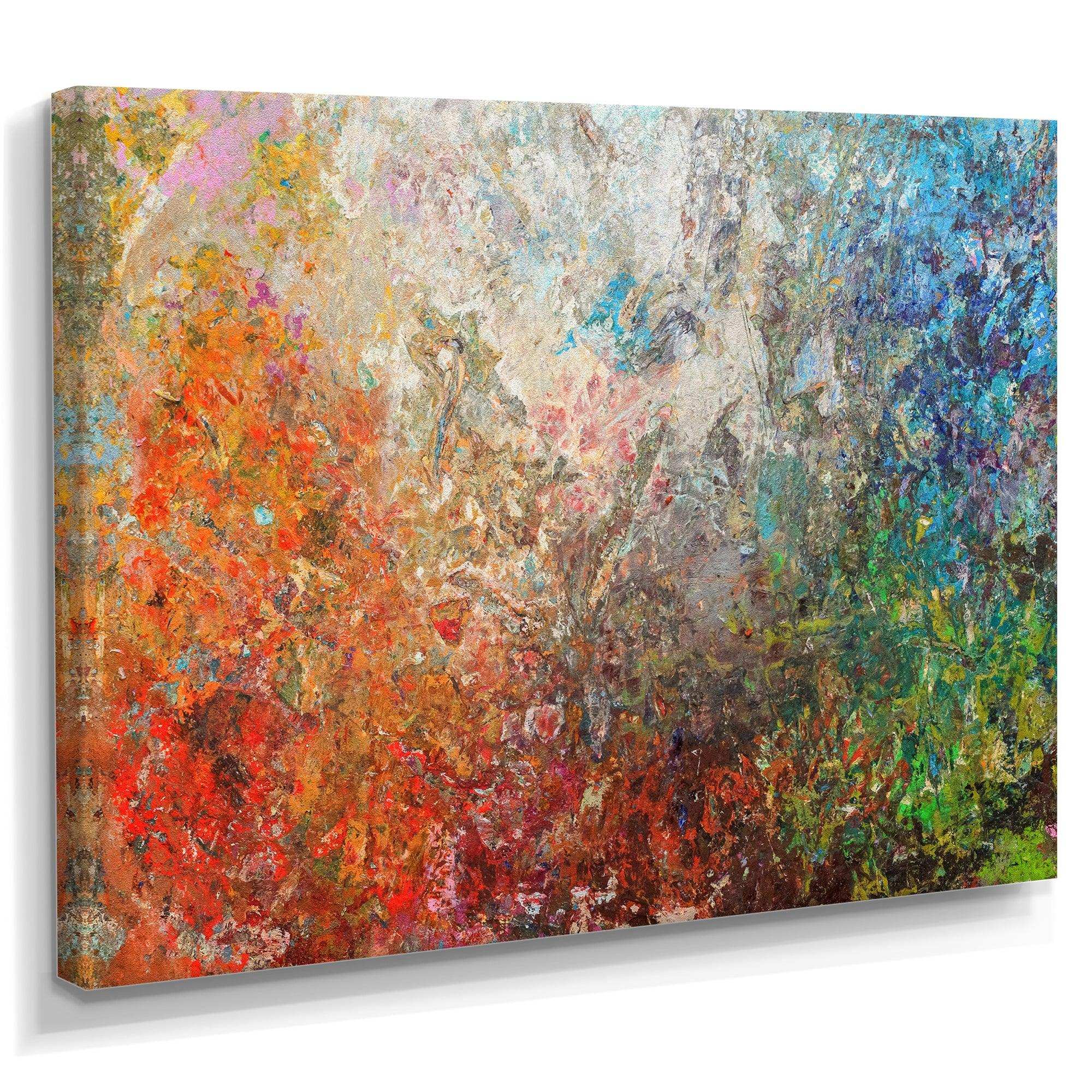 Board Stained Abstract Art