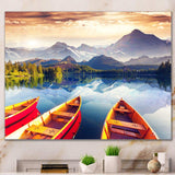 Boats Heading to Lake