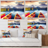 Boats Heading to Lake