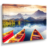 Boats Heading to Lake