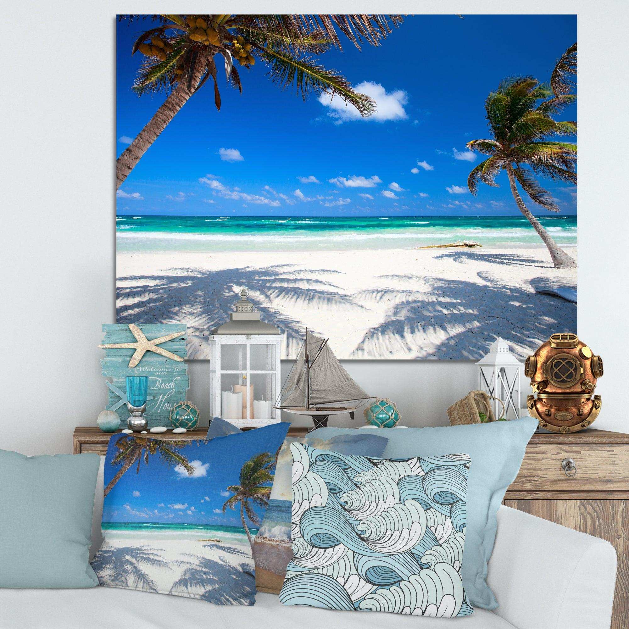 Coconut Palms at Beach