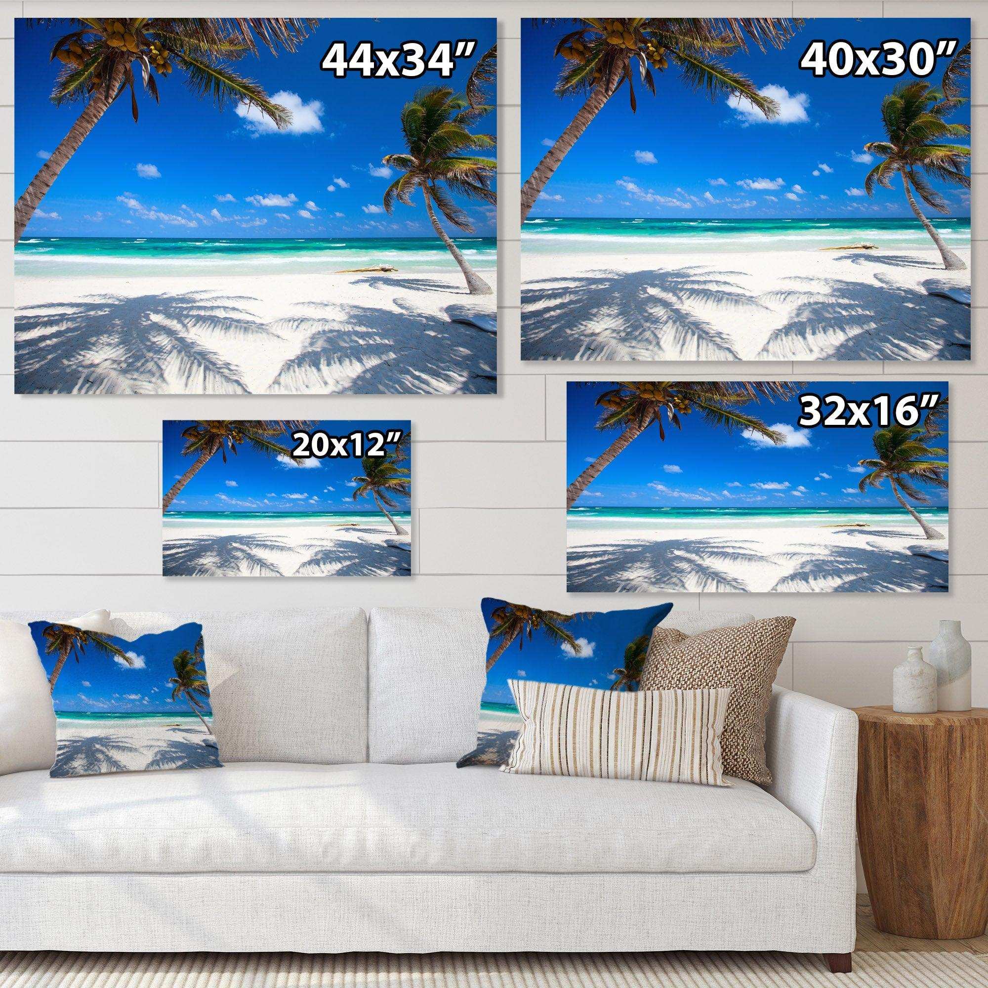 Coconut Palms at Beach