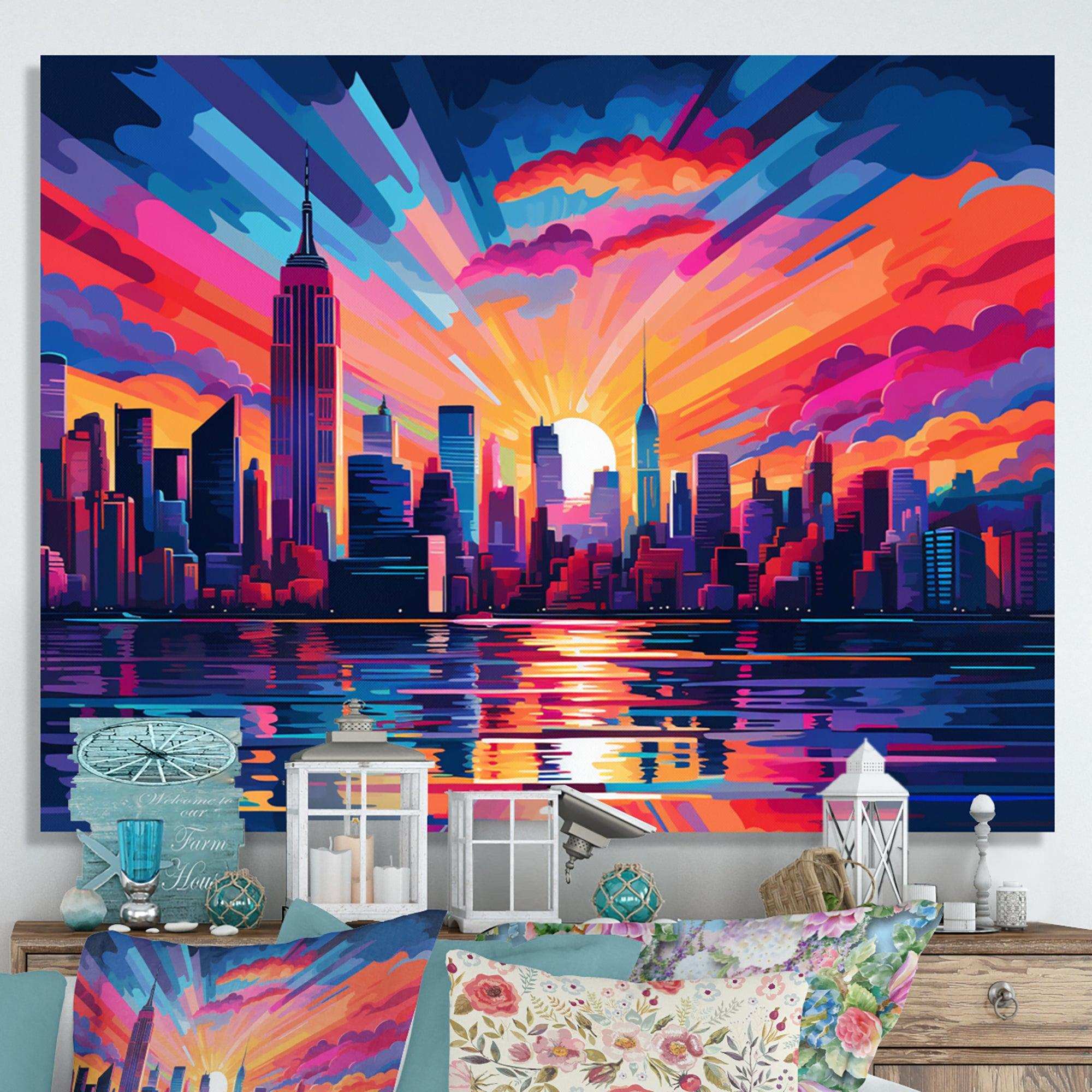 New York City - Cityscapes Canvas Wall Art