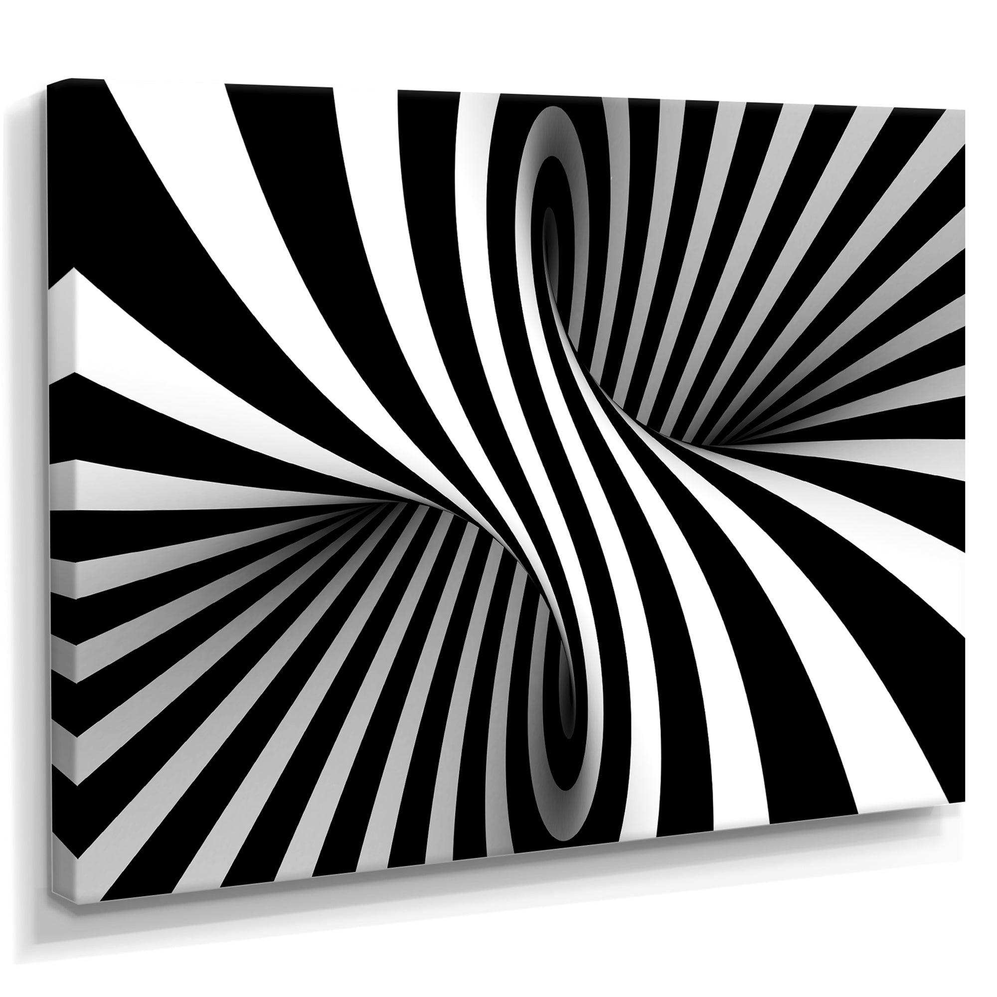 Black and White Spiral