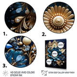 Hinduisim Art Sacred Om - Spiritual Canvas Wall Art