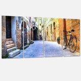 Pictorial Street of Old Italy Multi-Panels