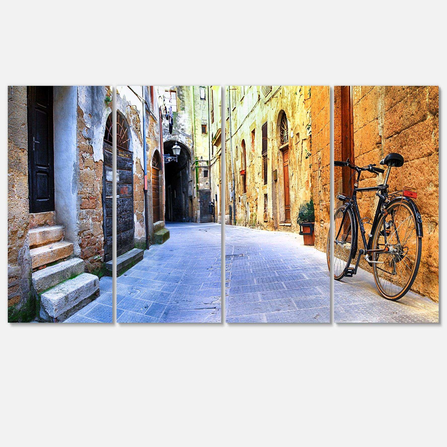 Pictorial Street of Old Italy Multi-Panels