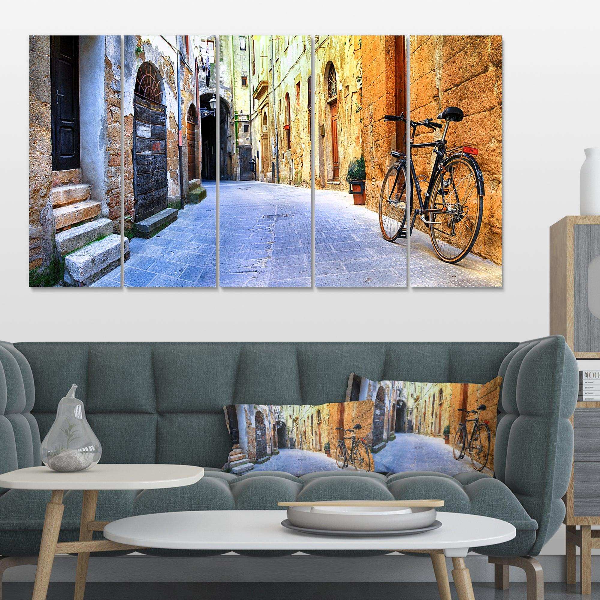 Pictorial Street of Old Italy Multi-Panels
