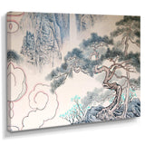 Chinese Blue Tree Art