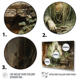 Thailand Ancient Buddha Ruins - Landscapes Canvas Wall Art