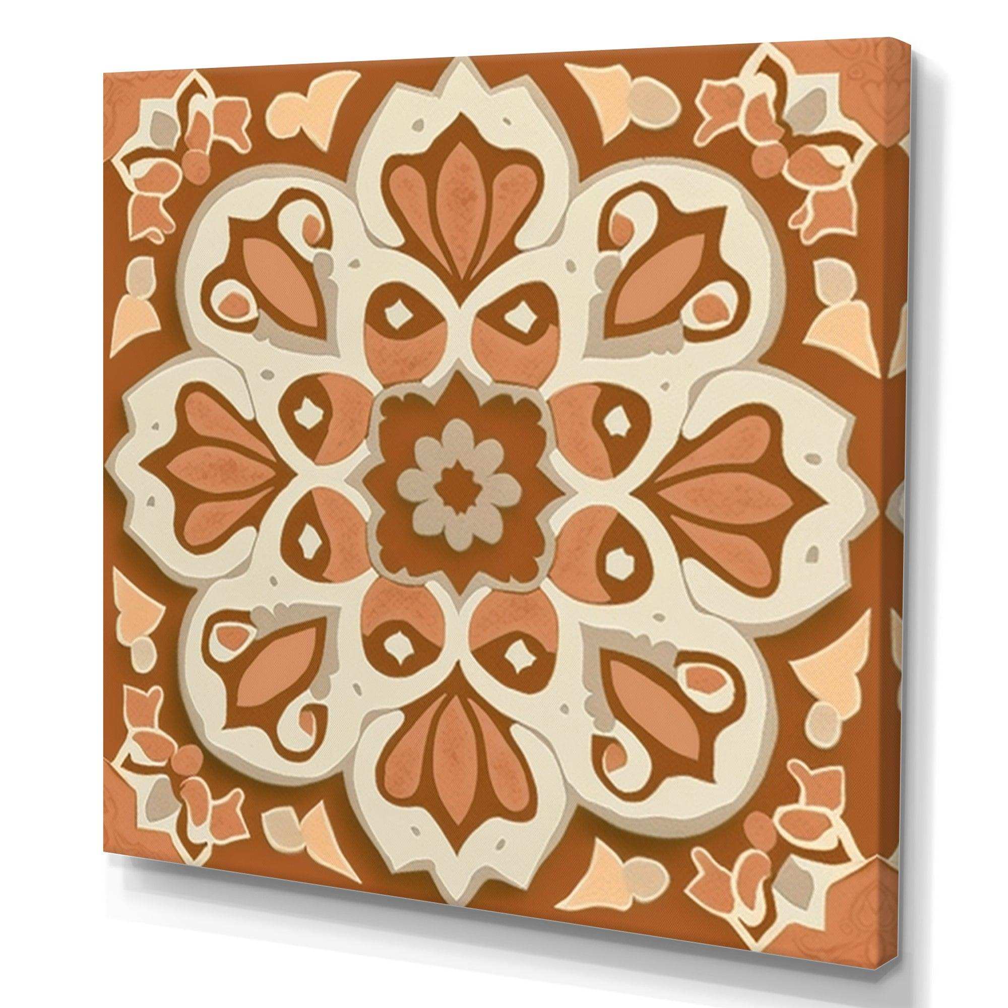 Moroccoan Tiles In Earth Tones II