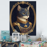 Portrait Of A Royal Blue Cat Prince I