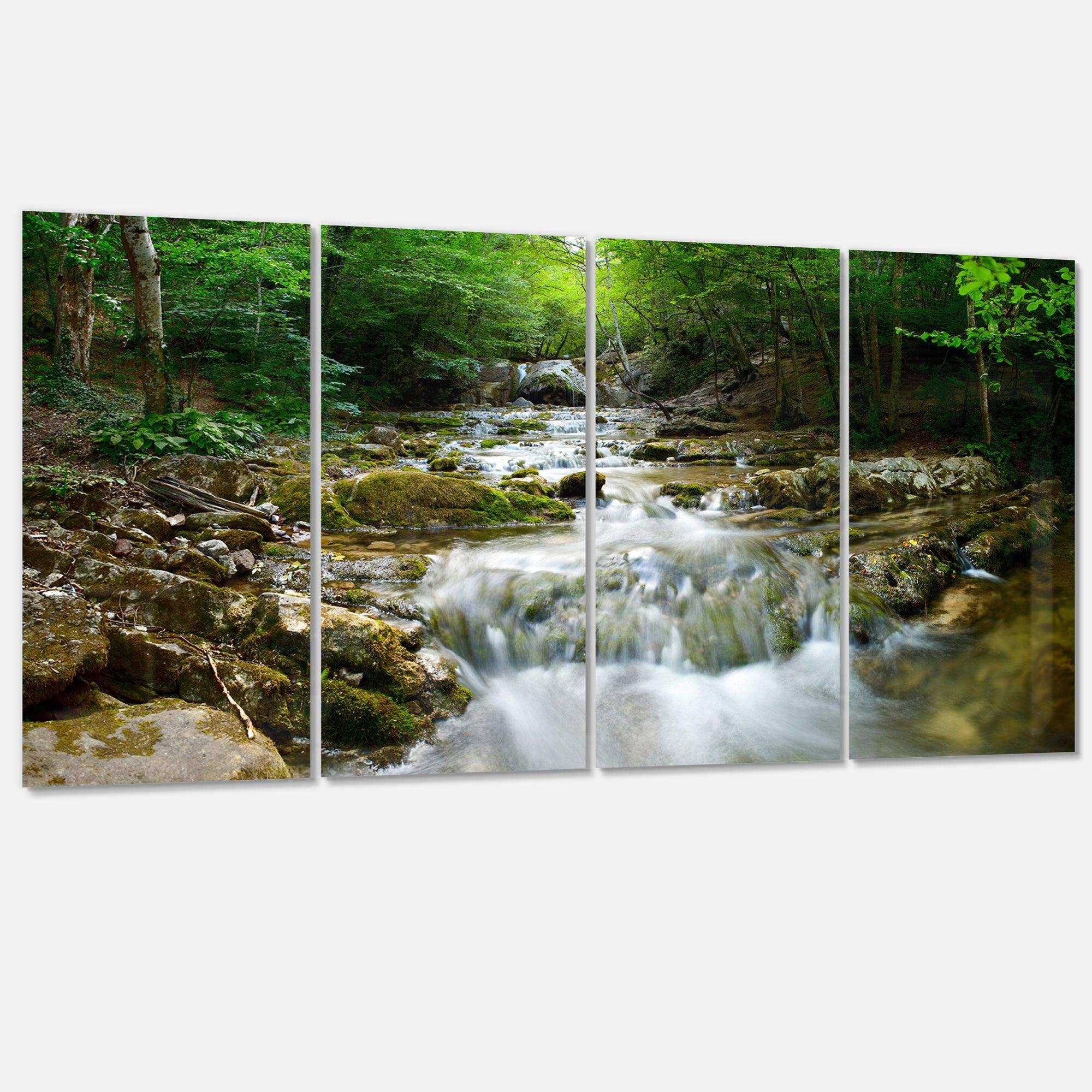 Natural Spring Waterfall Multi-Panels