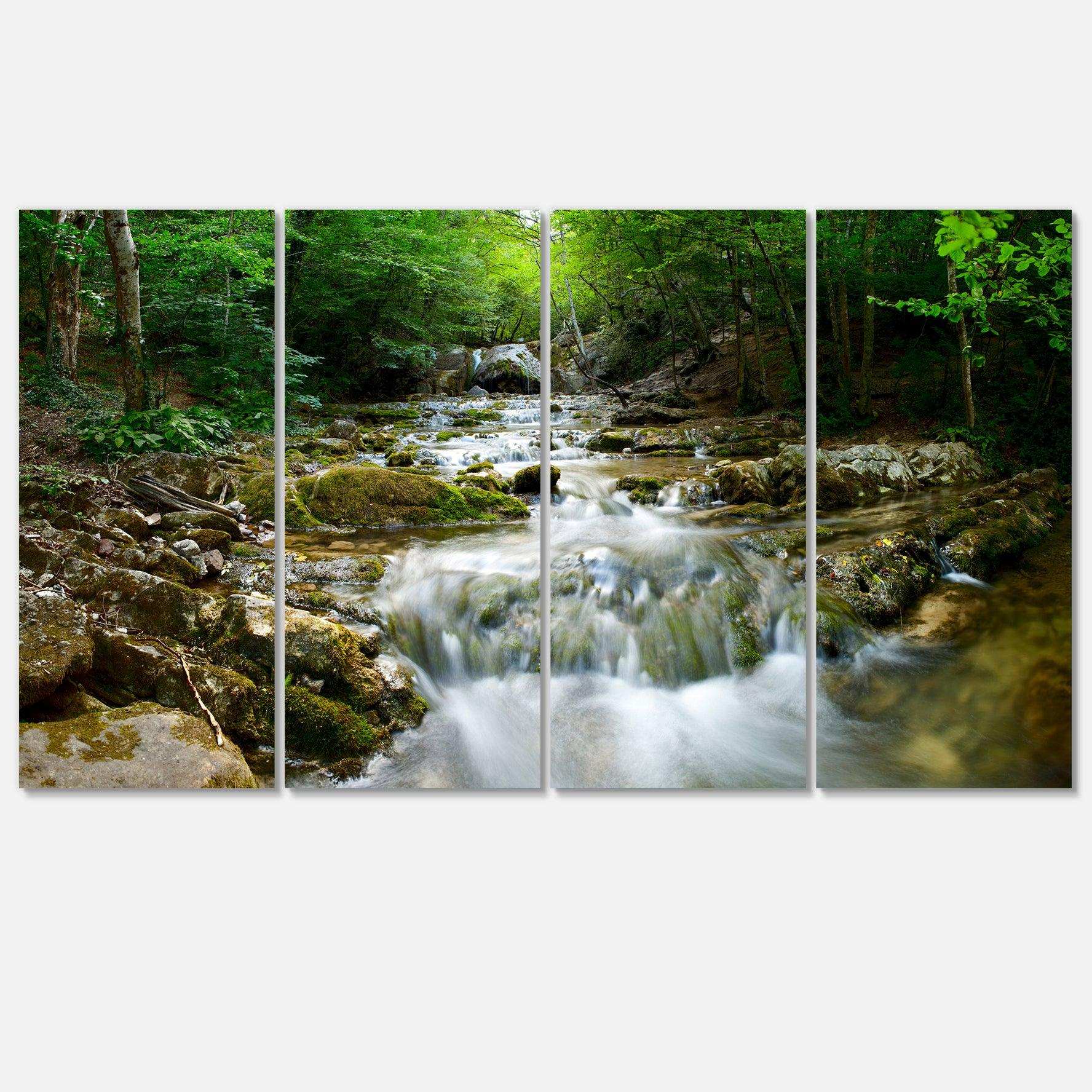 Natural Spring Waterfall Multi-Panels