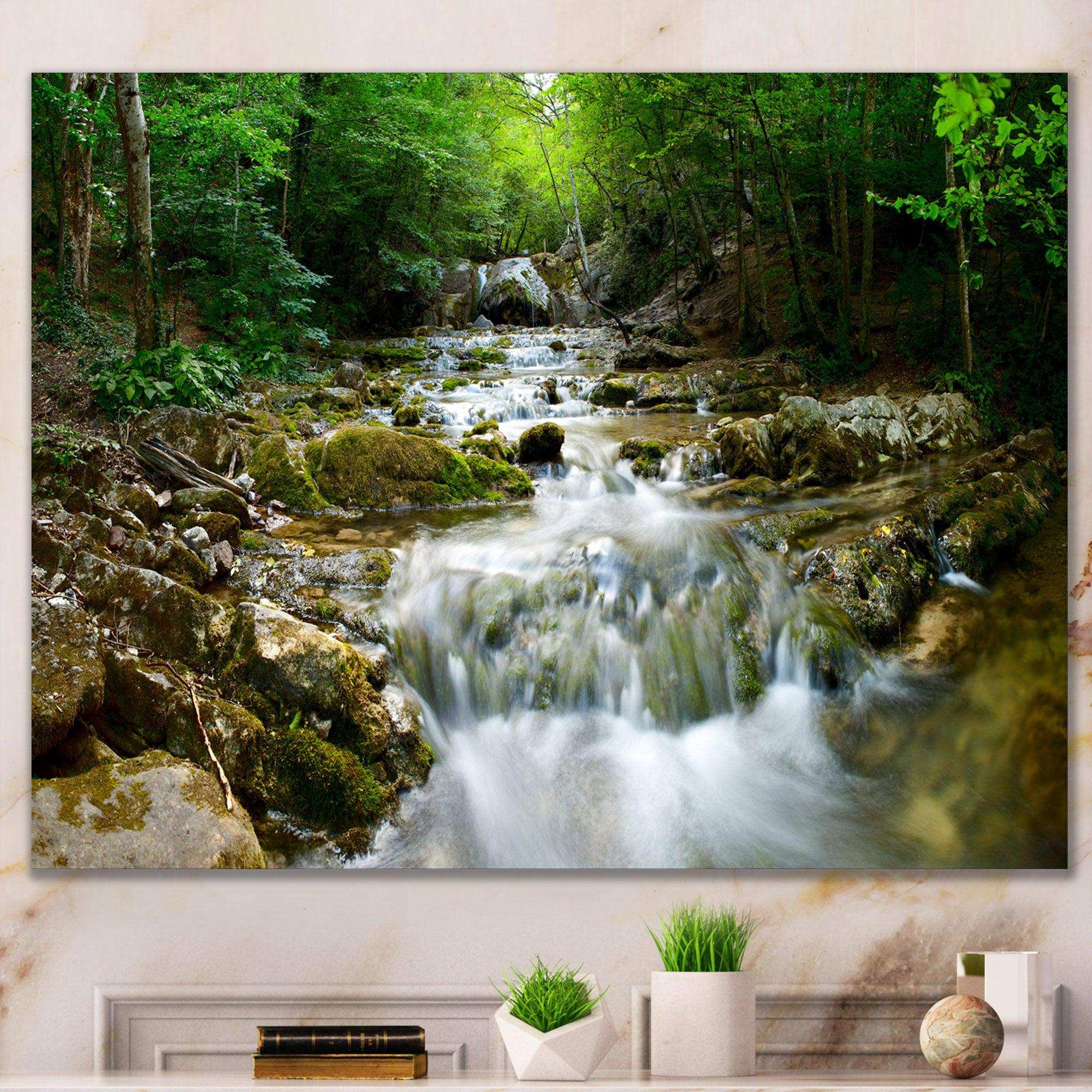 Natural Spring Waterfall