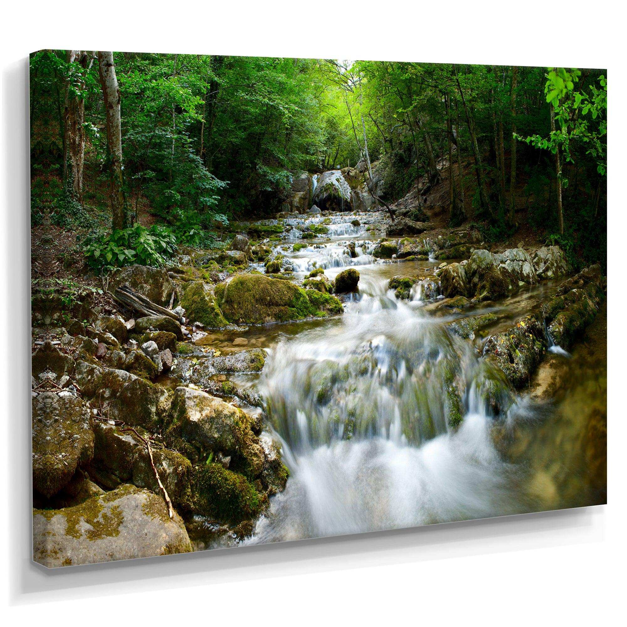 Natural Spring Waterfall